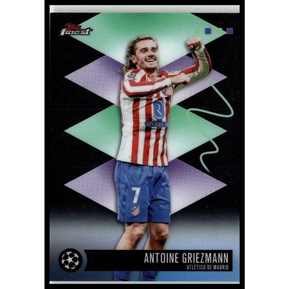 2026 Topps Finest Antoine Griezmann #476 Atletico Madrid Rare